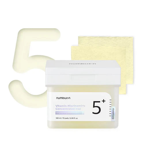 numbuzin - No.5 Vitamin-Niacinamide Concentrated Pad -70 pads