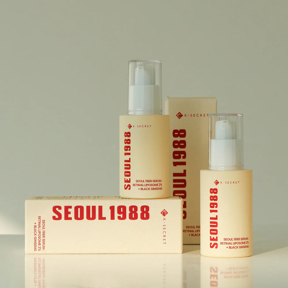 SEOUL 1988 Serum : Retinal Liposome 2% + Black Ginseng - KSECRET