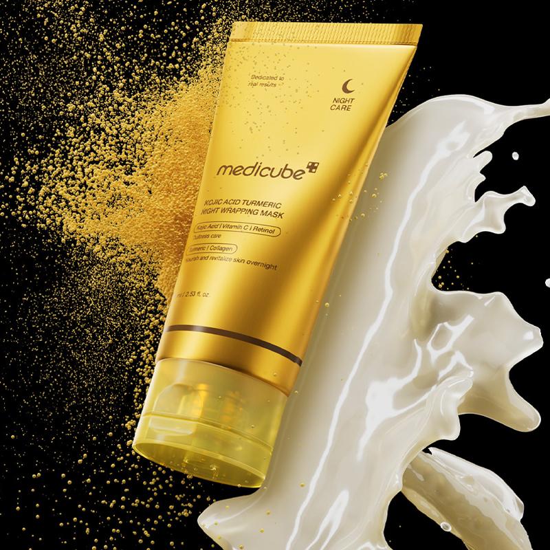 Kojic Acid Turmeric Night Wrapping Mask Medicube - 75ml