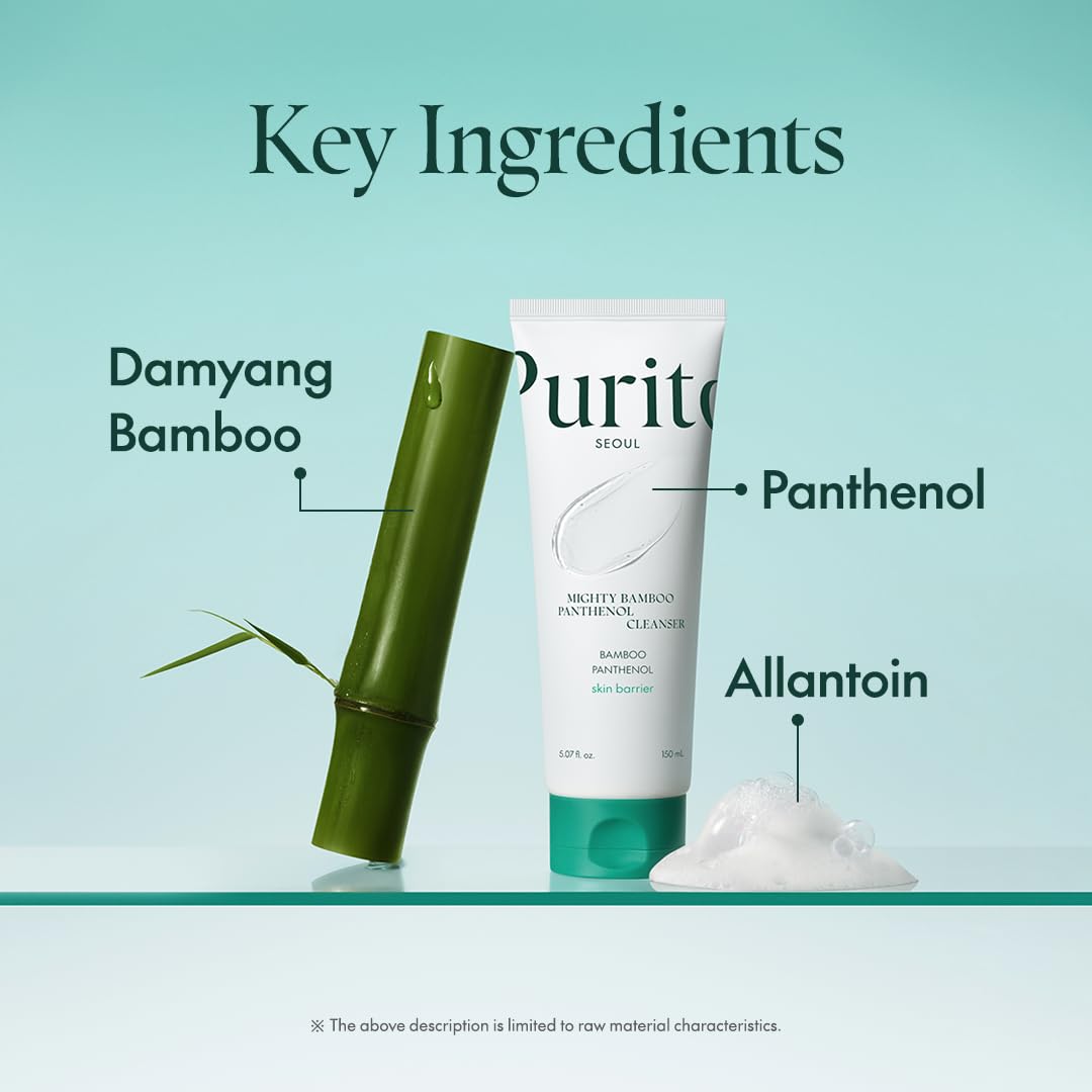 Purito - Mighty Bamboo Panthenol Cleanser 150ml