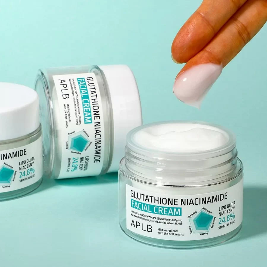 Crema Facial Glutathione Niacinamide APLB -55ml