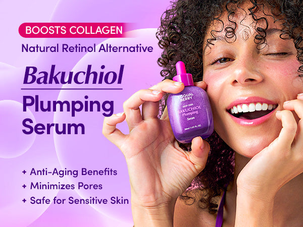 Bakuchiol Plumping Serum 30ml - EQQUALBERRY