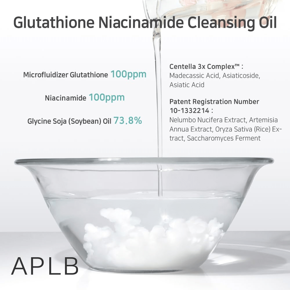 Aceite limpiador de glutatión y niacinamida APLB - 105 ml