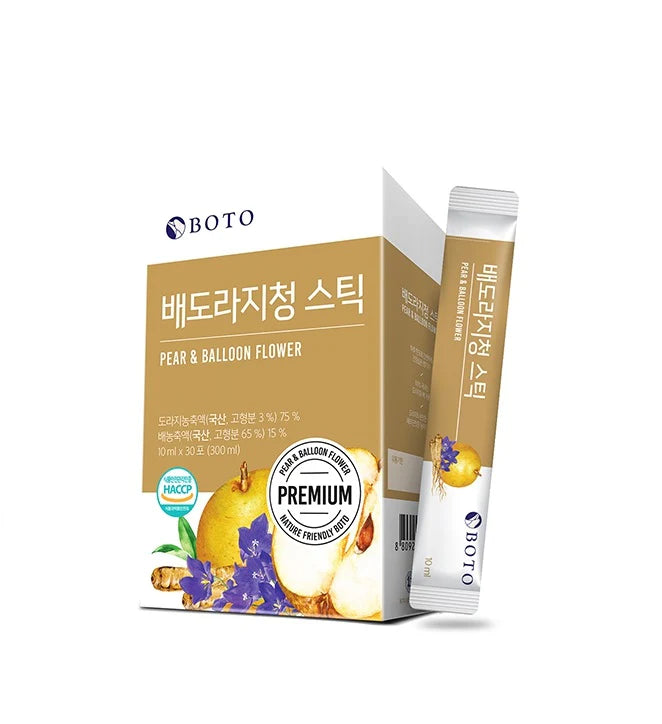 Pear & Balloon Flower Stick -30 Sticks - BOTO