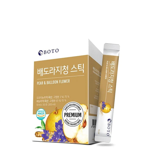 Pear & Balloon Flower Stick -30 Sticks - BOTO