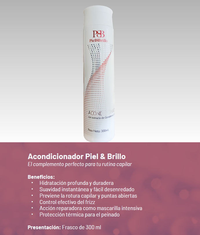 Acondicionador Piel & Brillo con Ganoderma Pioir