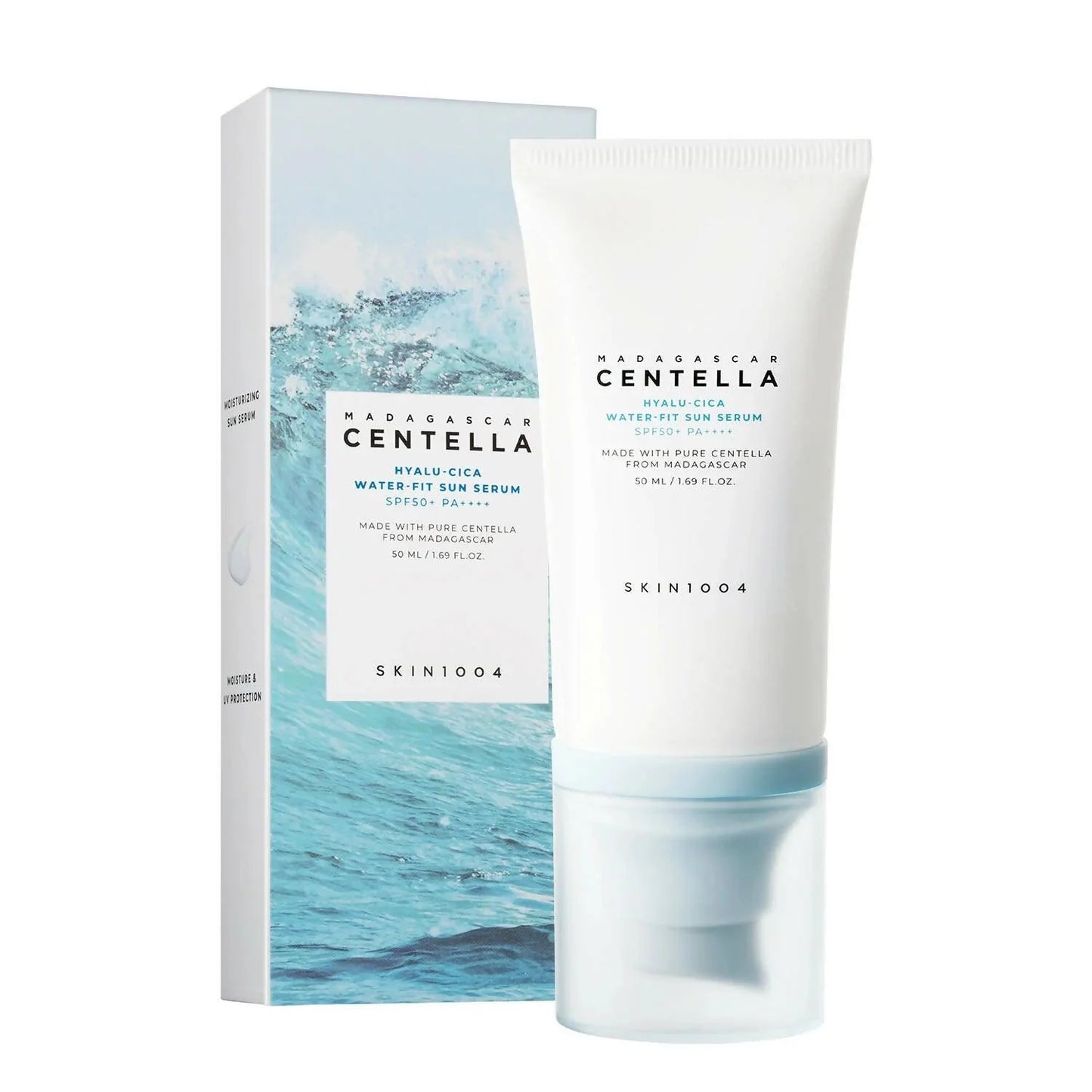 Protector solar Madagascar Centella Hyalu-Cica Water-Fit Sun Serum SPF50+ PA++++