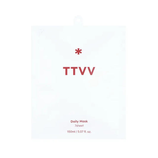TTVV- Set de mascarillas diarias (7 unid.) 150 ml