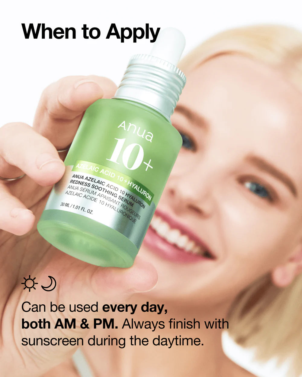 Anua - Azelaic Acid 10 Hyaluron Redness Soothing Serum 30ml