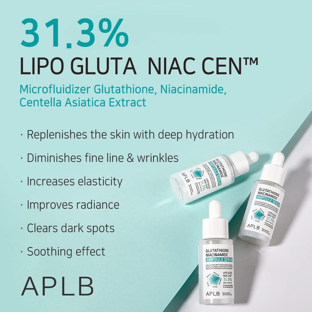 GLUTATHIONE NIACINAMIDE AMPOULE SERUM APLB - 30 ml