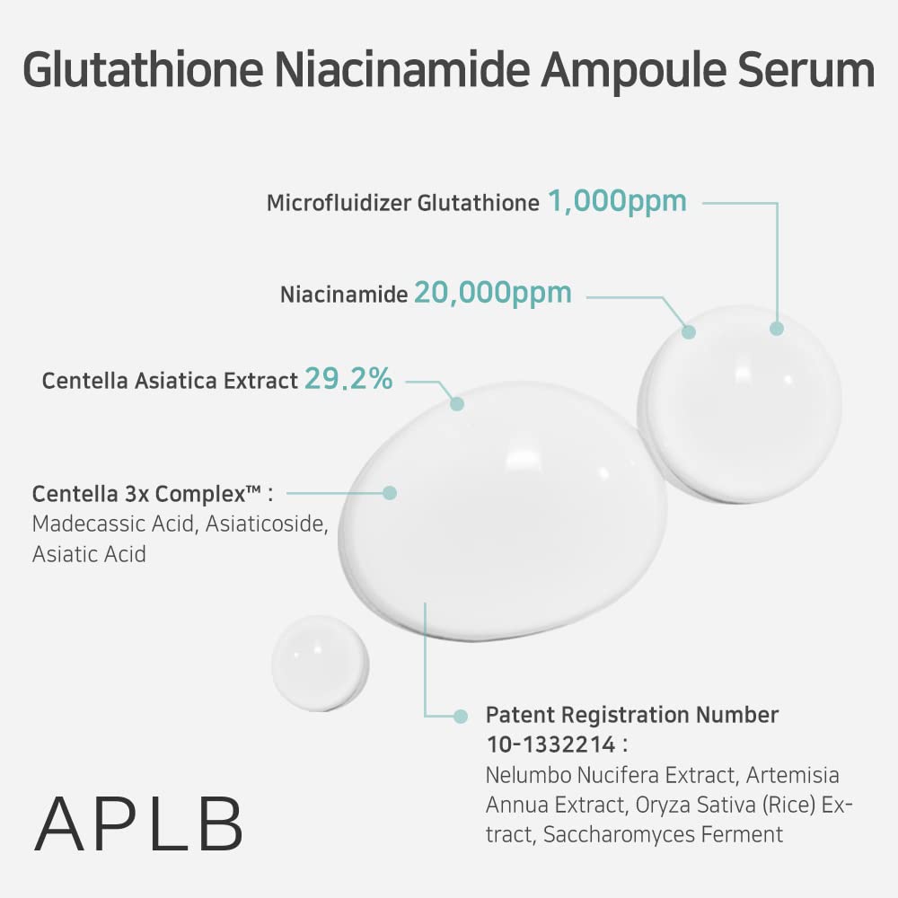 GLUTATHIONE NIACINAMIDE AMPOULE SERUM APLB - 30 ml