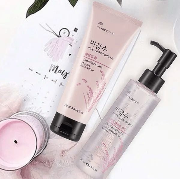Jabón de arroz -RICE WATER BRIGHT 150ml - THEFACESHOP