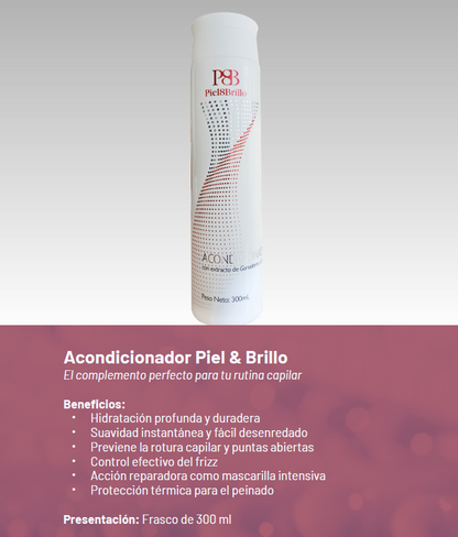 Acondicionador Piel & Brillo con Ganoderma Pioir