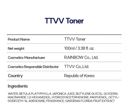 TTVV Tónico toner de TTVV - 100ml
