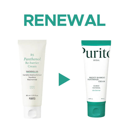 Crema Mighty Bamboo Panthenol Purito Seoul - 100ml